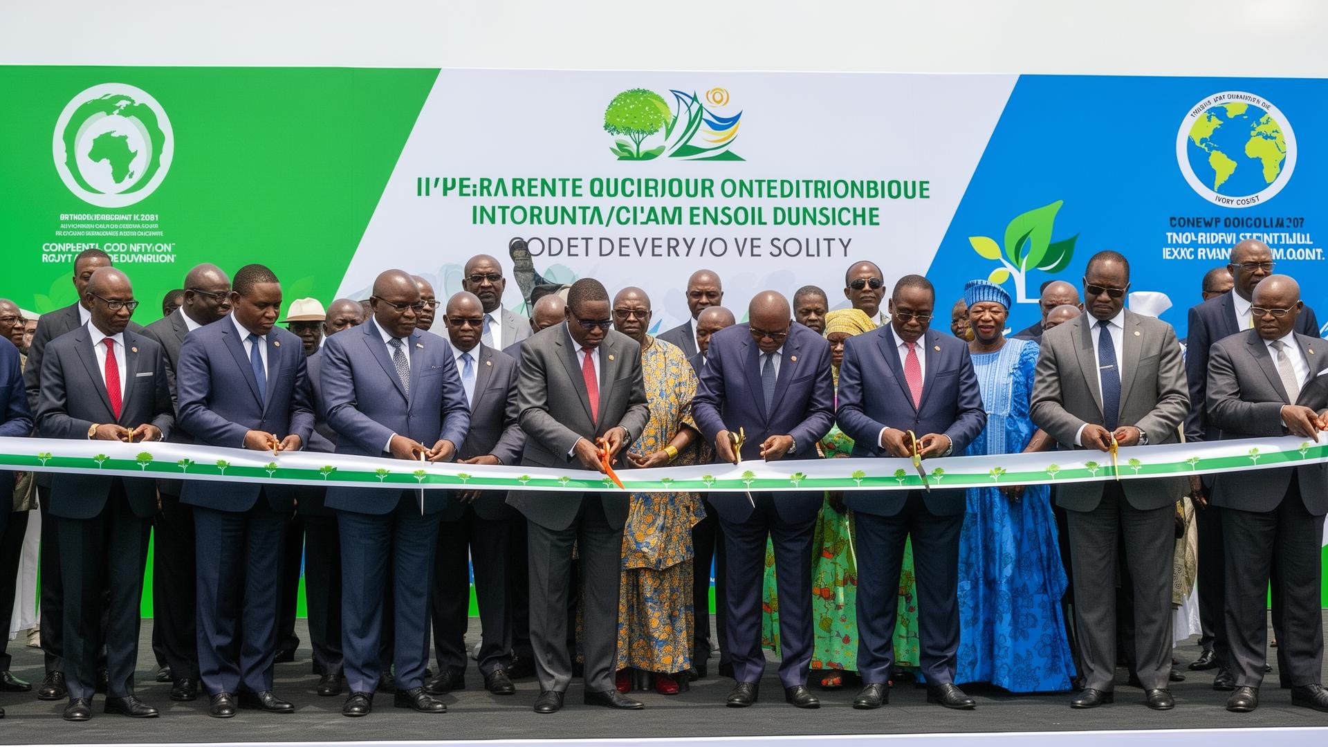 Cérémonie officielle d'inauguration